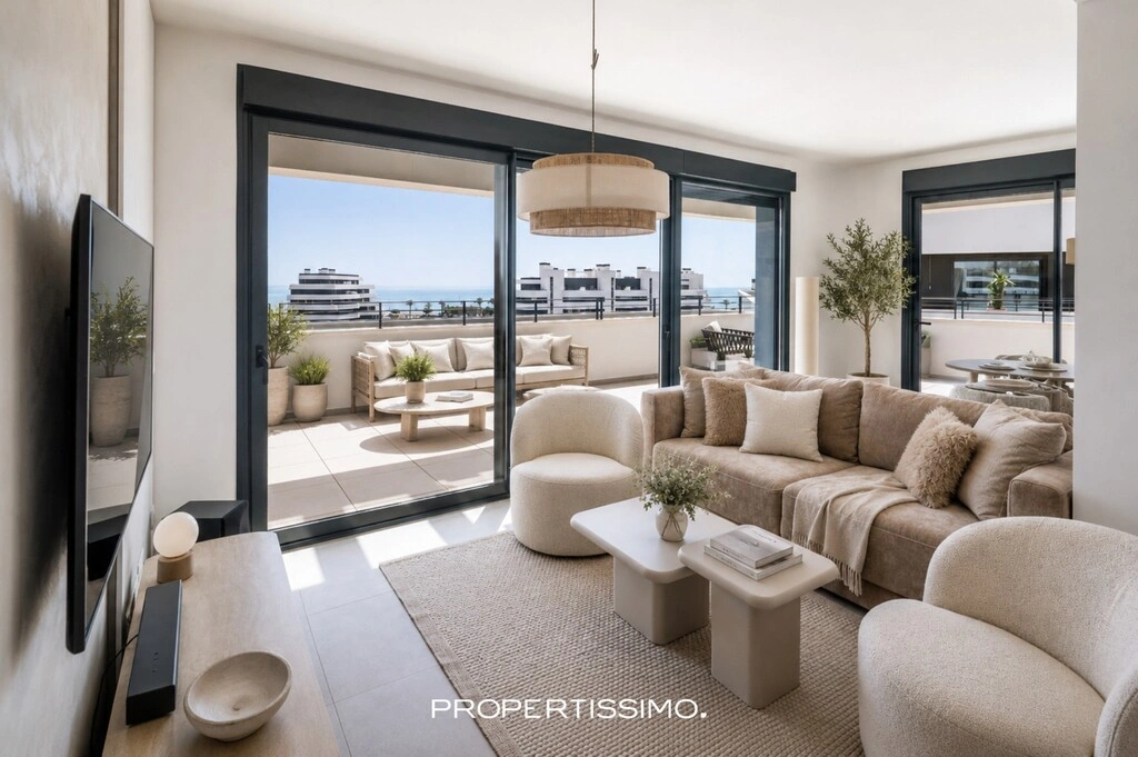 2 - verkoop appartement uitzicht op zee torremolinos - costa del sol andalusië spanje