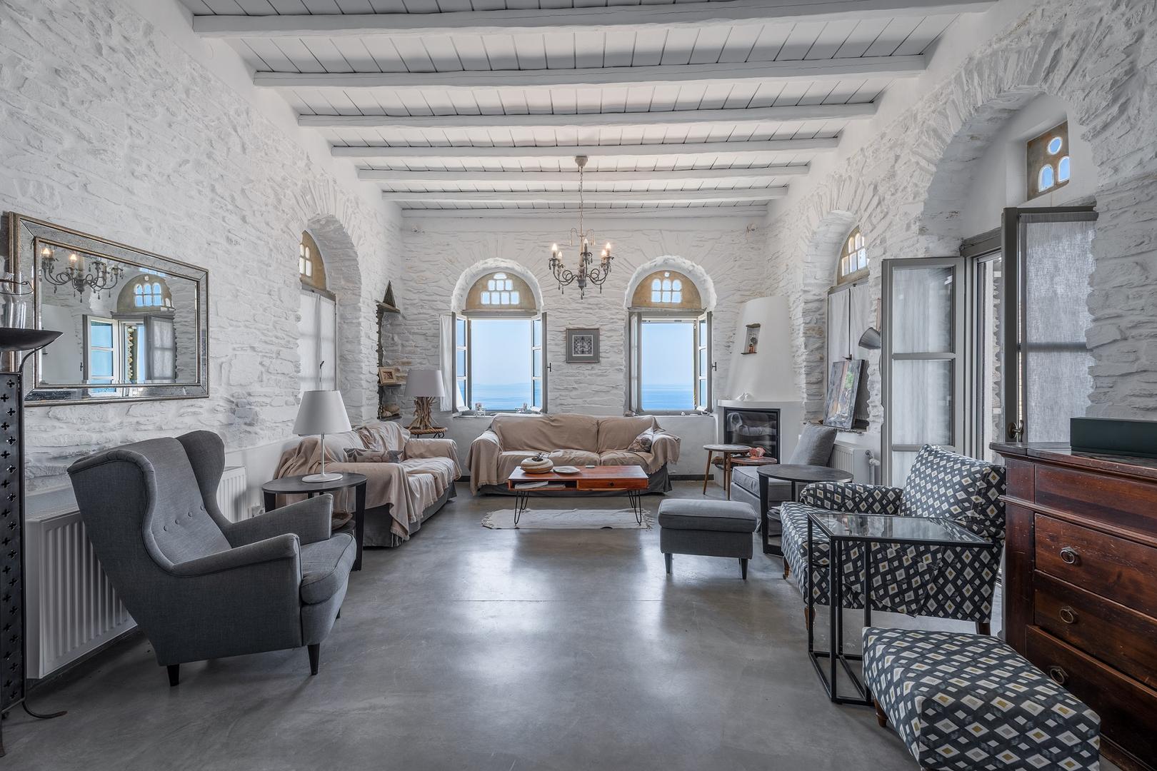 2 - vente maison vue mer tinos - cyclades egée méridionale grèce