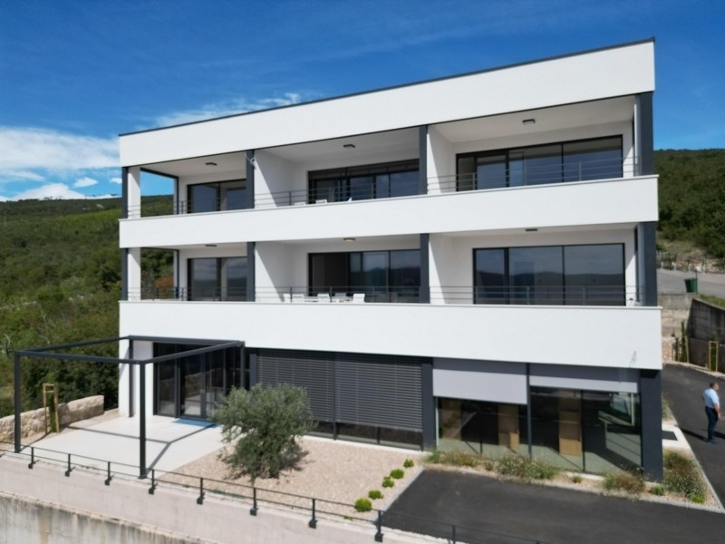 1 - vendita appartamento vista mare selce litoraneo-montana croazia