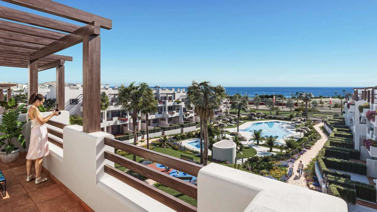 2 - venta apartamento frente al mar san juan de los terreros andalucía españa