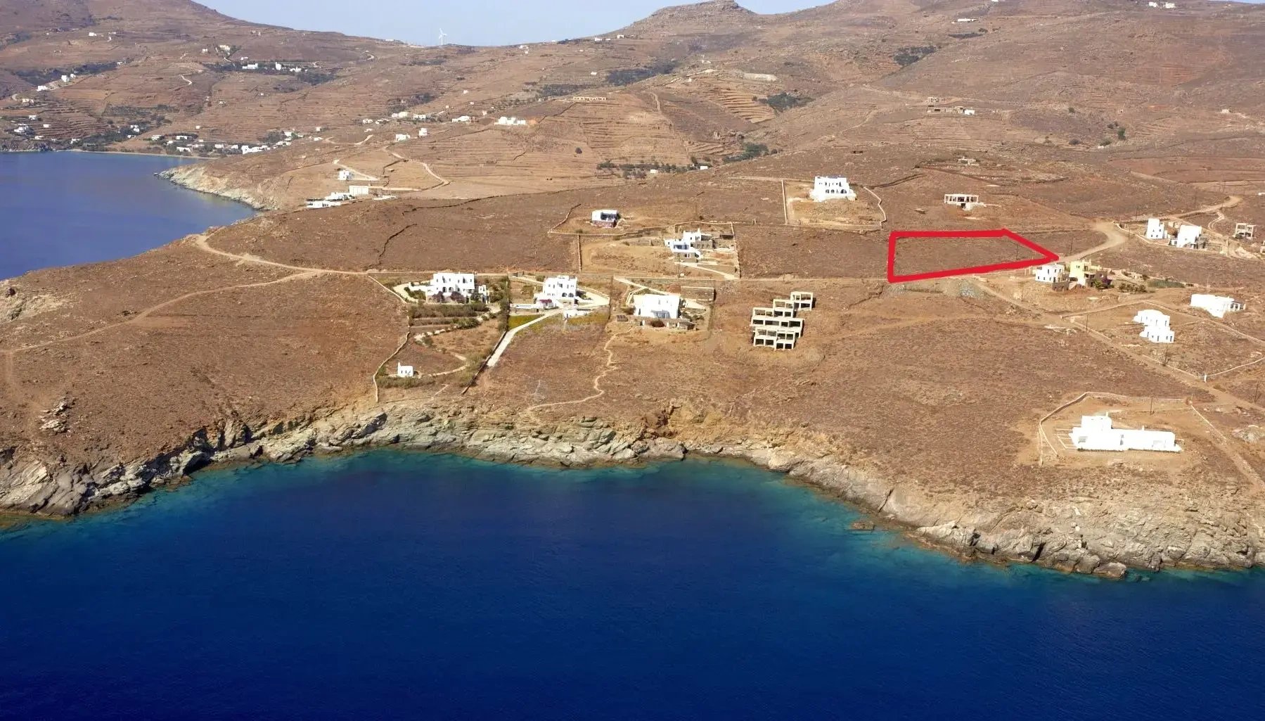 2 - venta terreno vista al mar tinos - cícladas egeo meridional grecia
