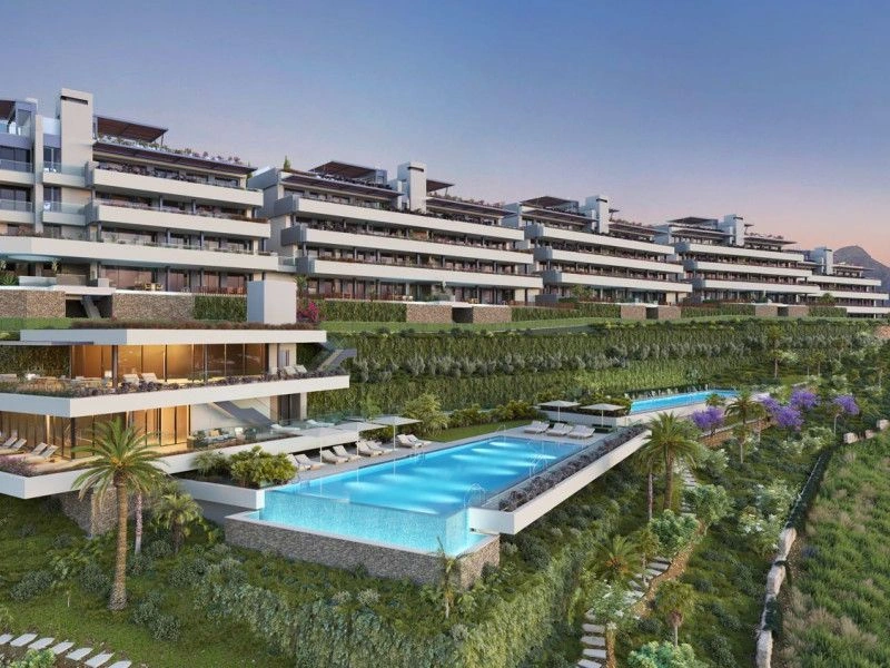 1 - verkauf wohnung meerblick benahavis - costa del sol andalusien spanien