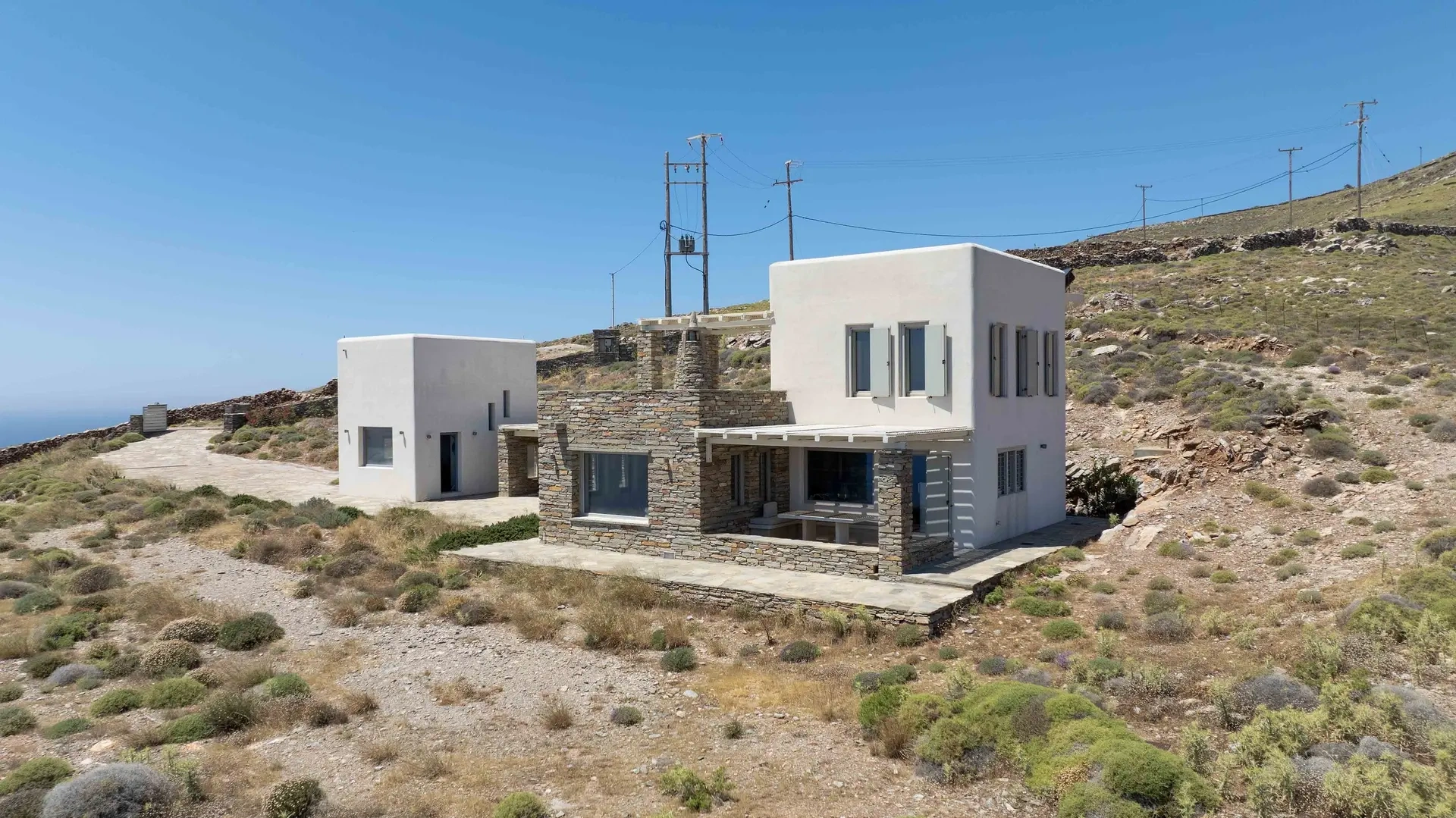 2 - venda casa vista de mar ceos - cíclades egeu meridional grécia