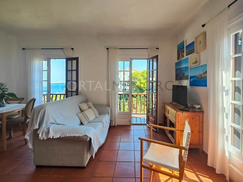 1 - sea view apartment for sale in es mercadal minorca - balearic islands spain
