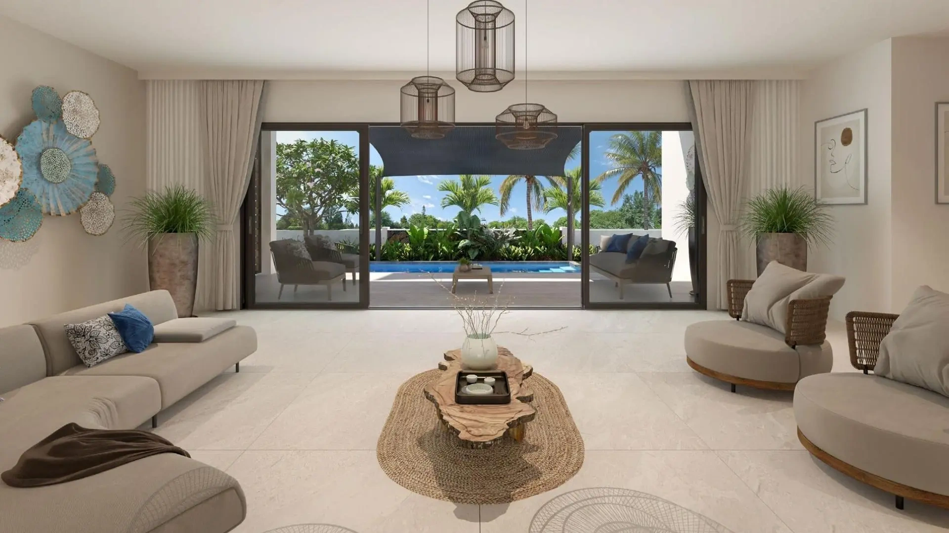2 - verkoop appartement uitzicht op zee tamarin rivière noire mauritius