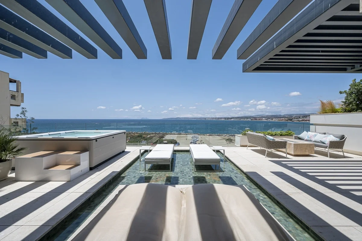 2 - verkoop appartement uitzicht op zee estepona - costa del sol andalusië spanje