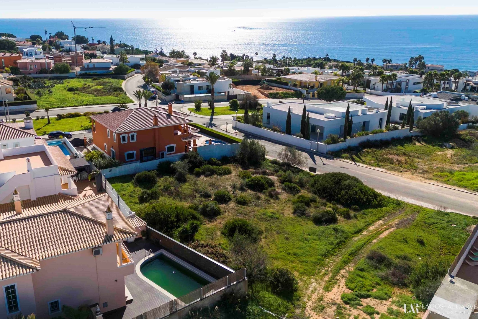 2 - verkoop terrein uitzicht op zee lagos algarve portugal