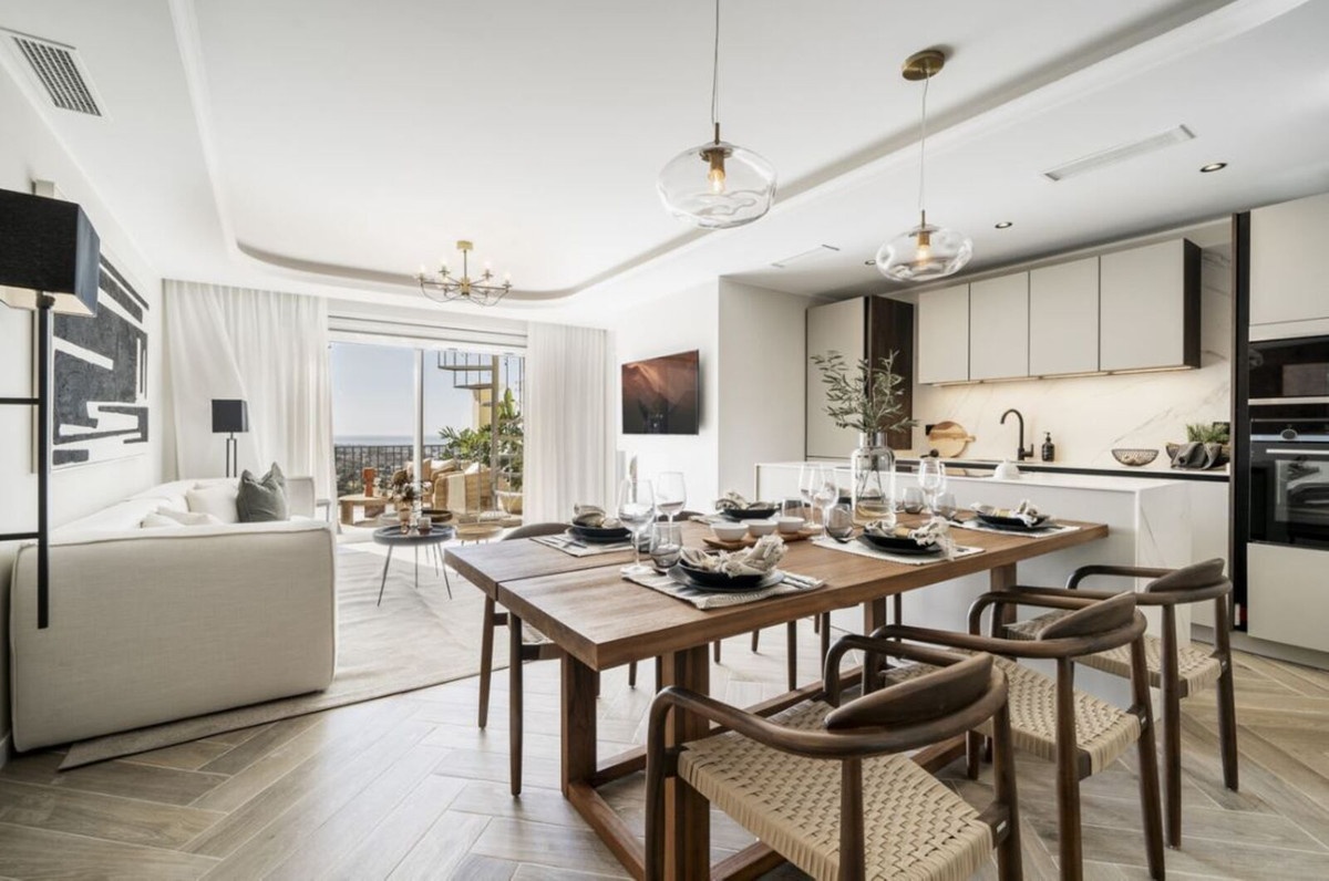 1 - sea view apartment for sale in benahavis - costa del sol andalusia spain