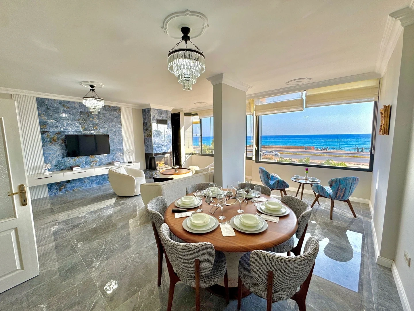 1 - продажа квартира вид моря alanya antalya турция