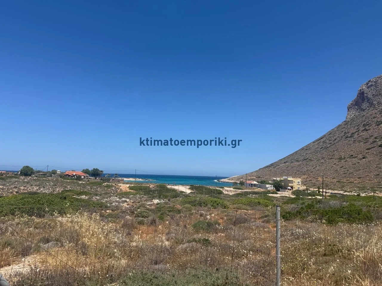 2 - venta terreno vista al mar stavros creta grecia