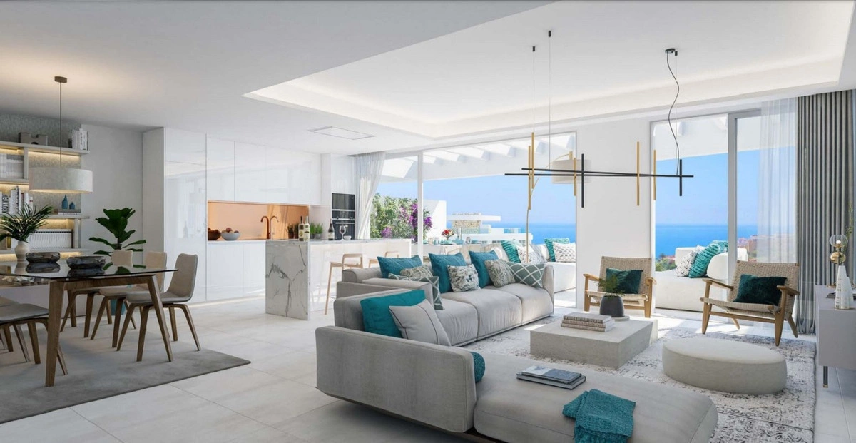 2 - sea view apartment for sale in mijas andalusia spain