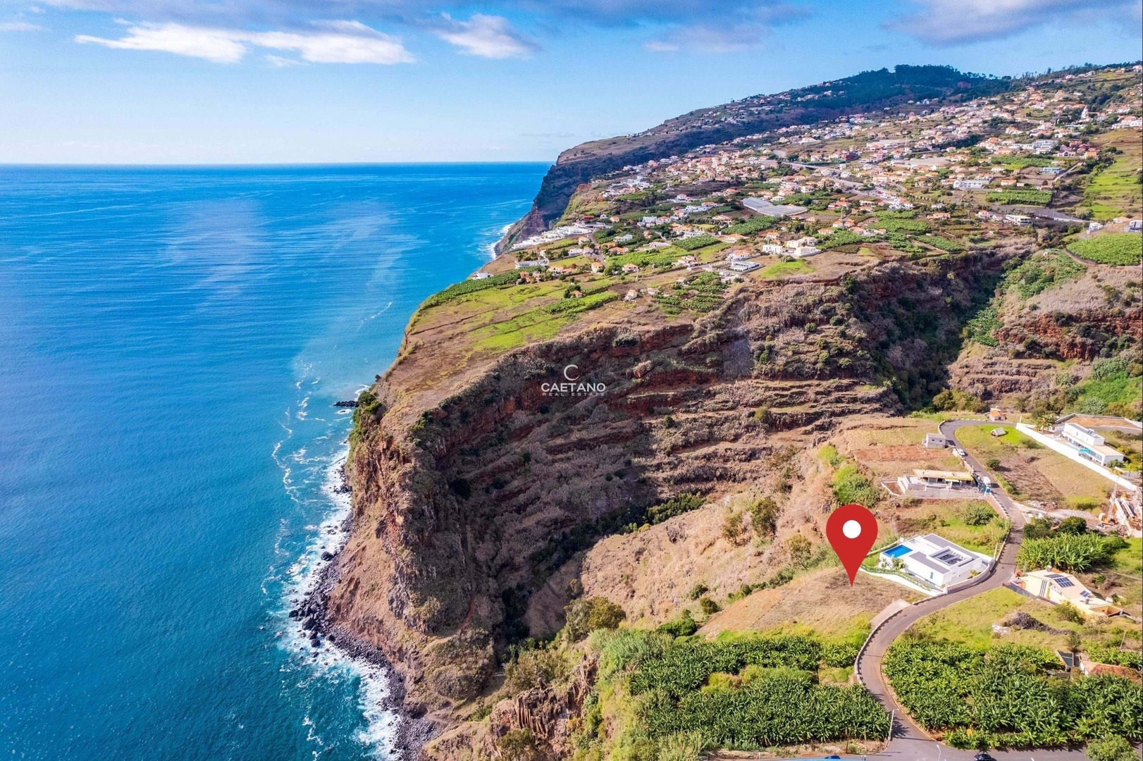 1 - vendita terreno fronte mare calheta madera portogallo