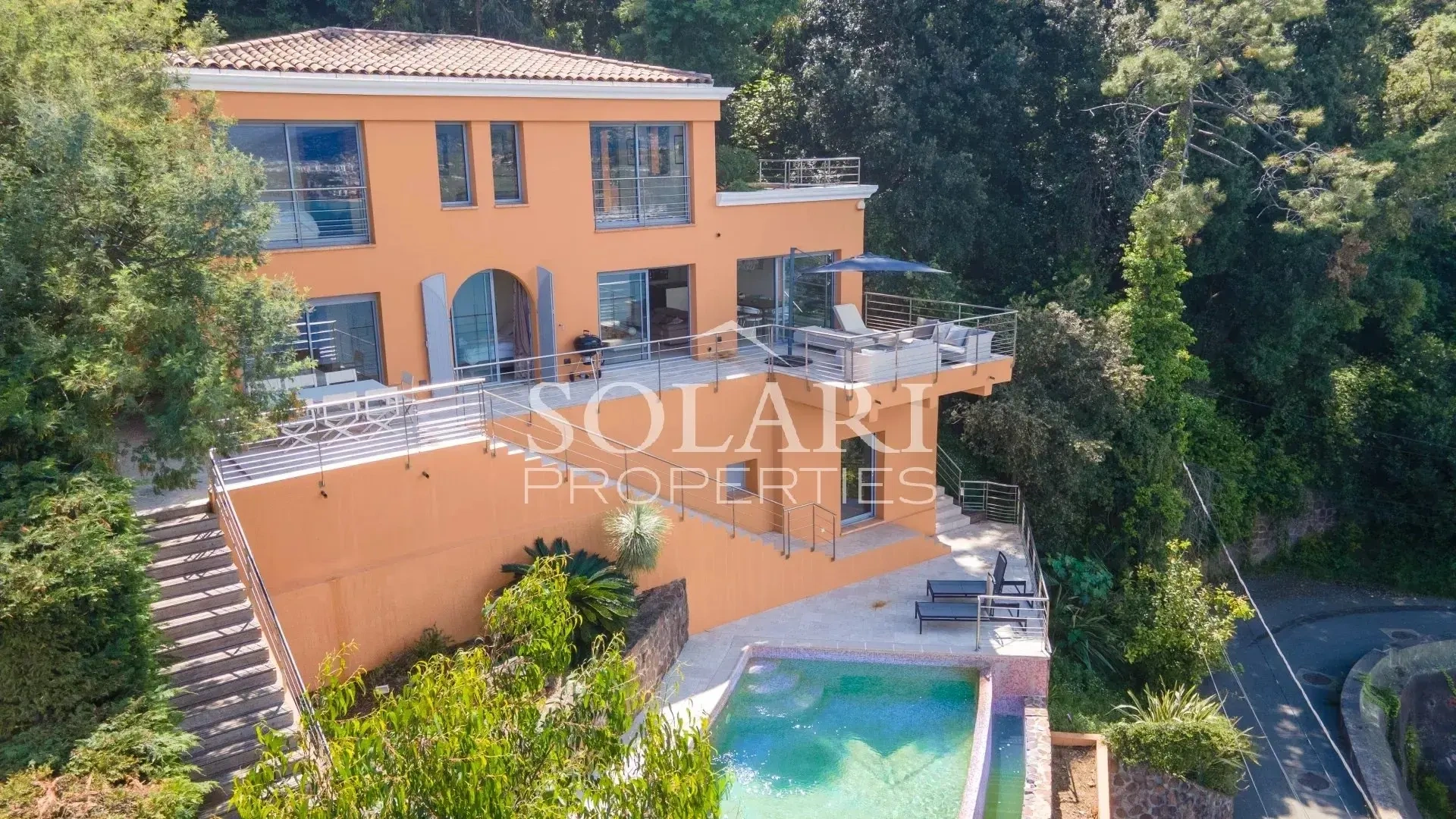2 - verkauf haus meerblick théoule-sur-mer alpes-maritimes frankreich