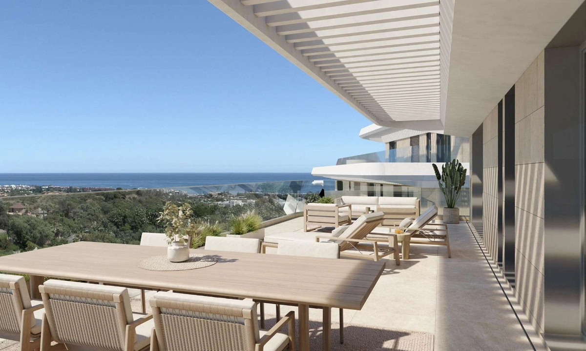 2 - venda apartamento vista de mar estepona - costa del sol andaluzia espanha