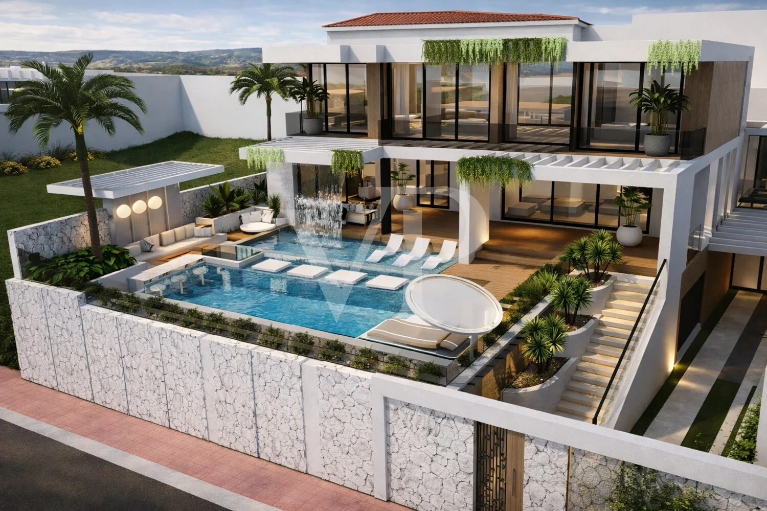 2 - verkoop huis uitzicht op zee adeje tenerife - canary islands spanje