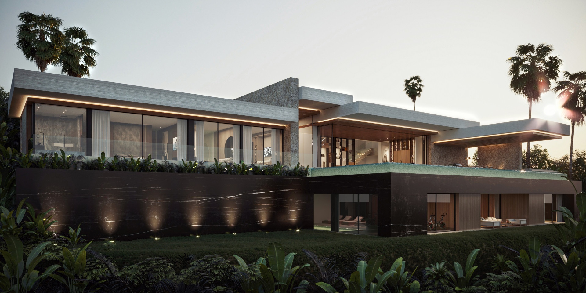 2 - verkoop huis uitzicht op zee benahavis - costa del sol andalusië spanje