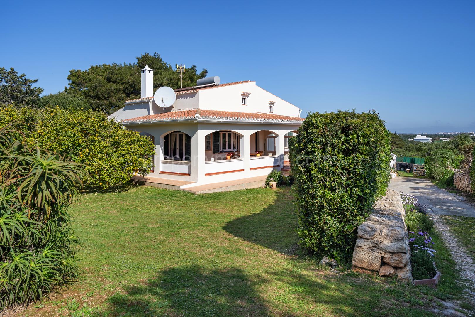 1 - verkauf haus meerblick sant lluis menorca-balearen spanien