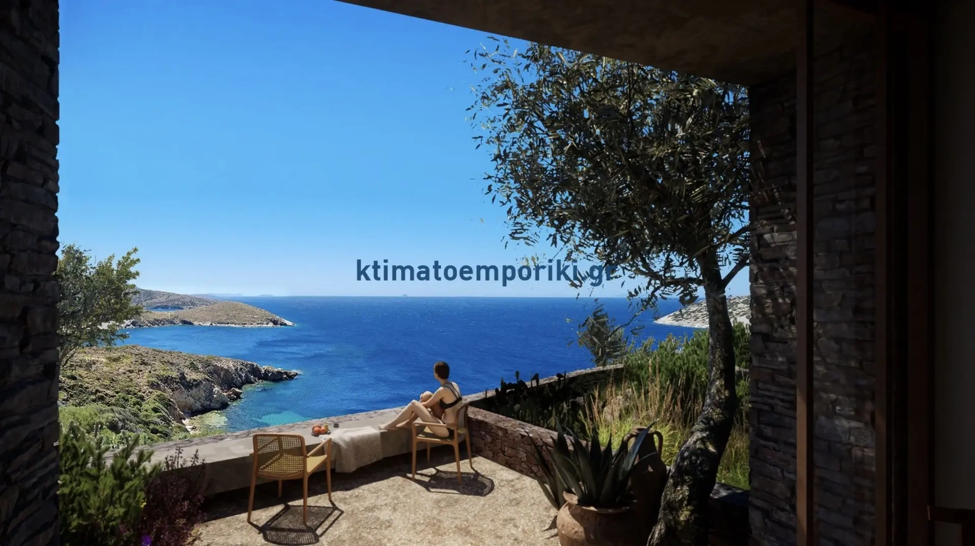 Casa vista al mar con 2 dormitorios