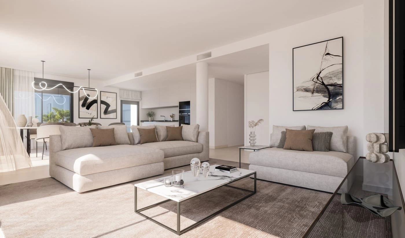 2 - продажа квартира вид моря estepona - costa del sol андалусия испания