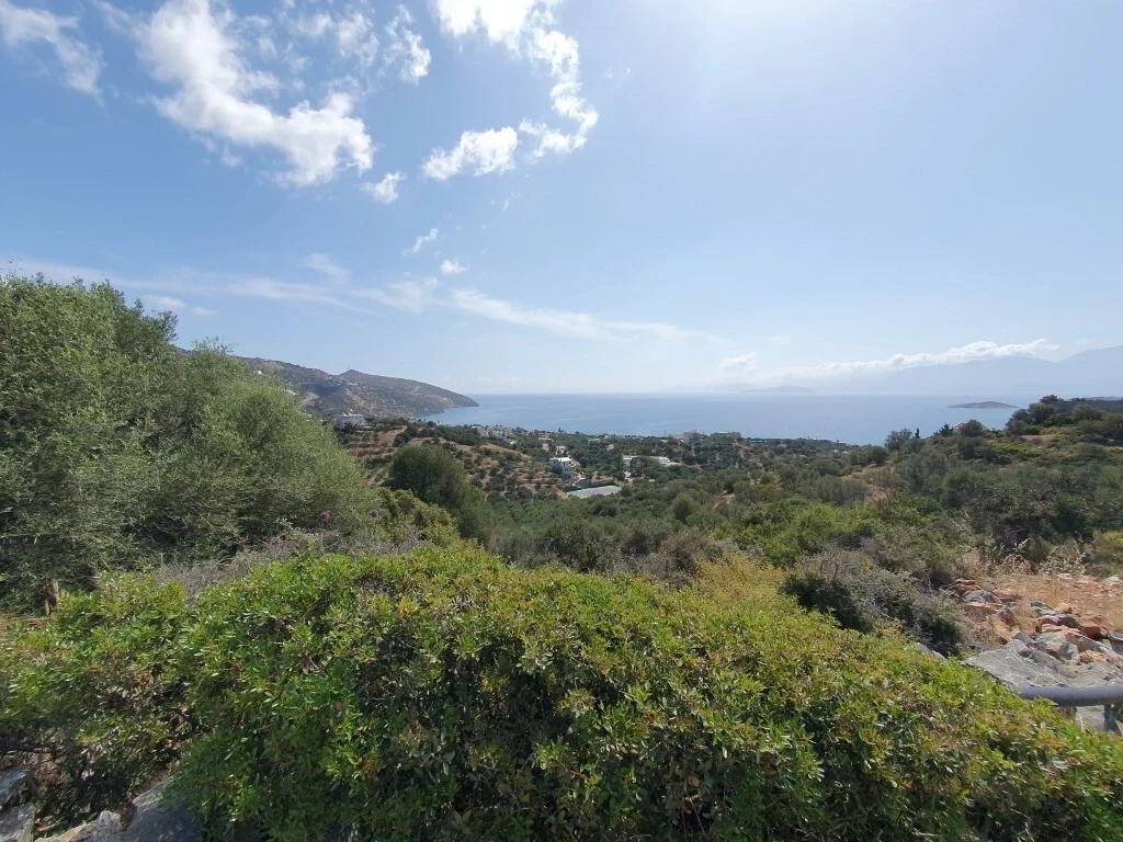 1 - sea view plot of land for sale in katsíkia crete greece
