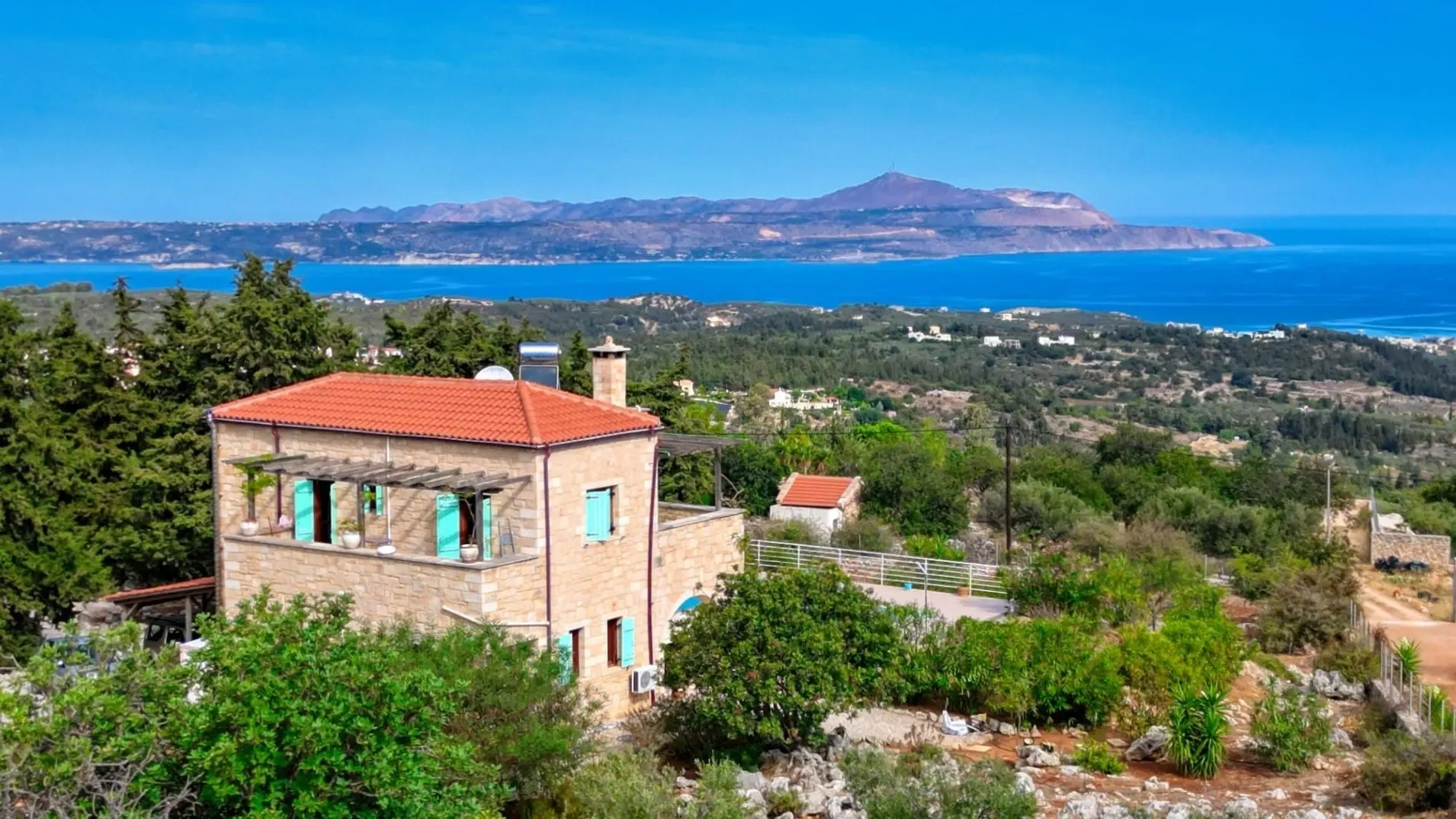 1 - verkoop huis uitzicht op zee vámos crete griekenland