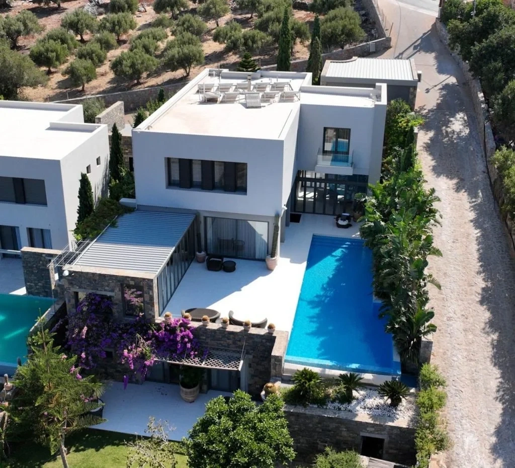 2 - vente villa vue mer pláka crète grèce