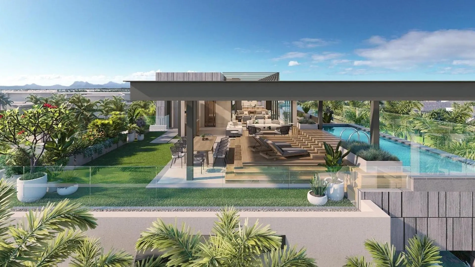 1 - vendita appartamento vista mare grand baie rivière du rempart mauritius