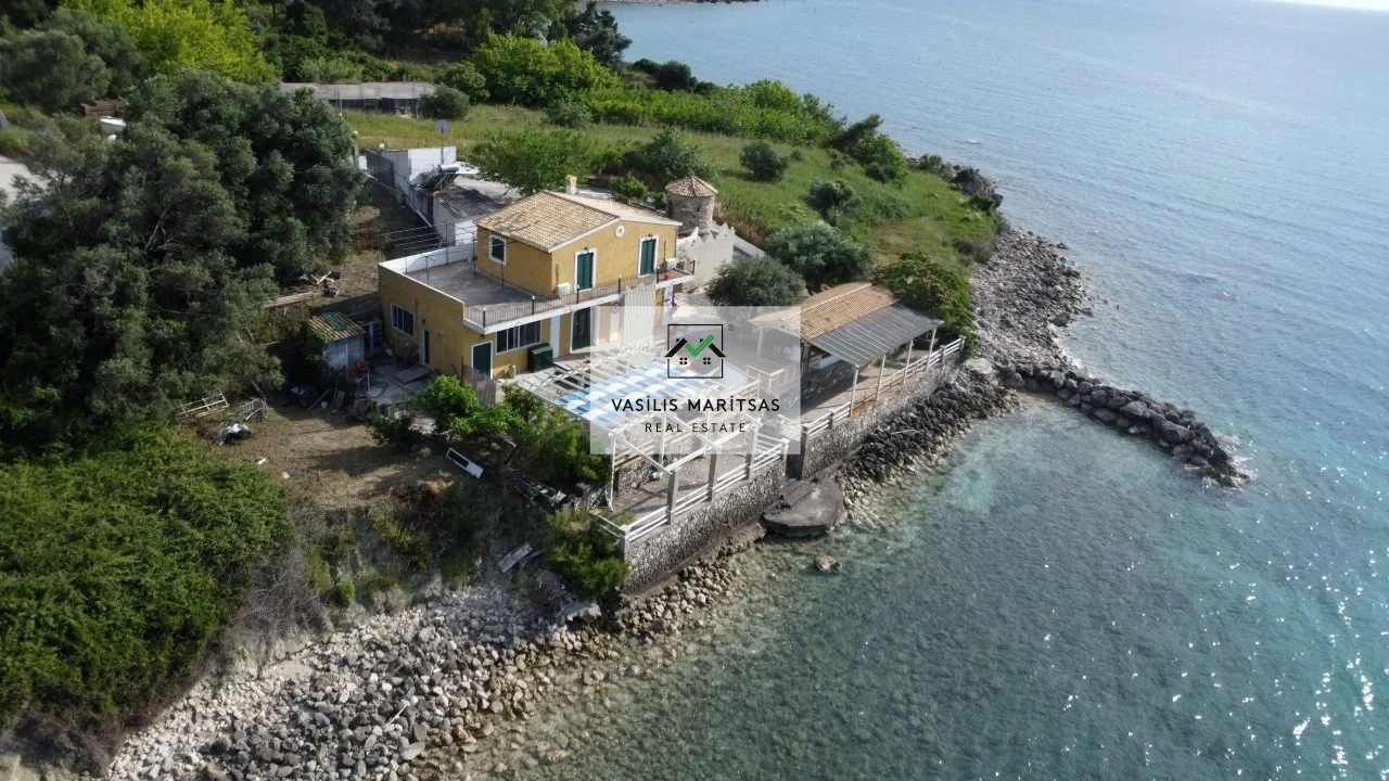 1 - vendita casa fronte mare corfu isole ioniche grecia
