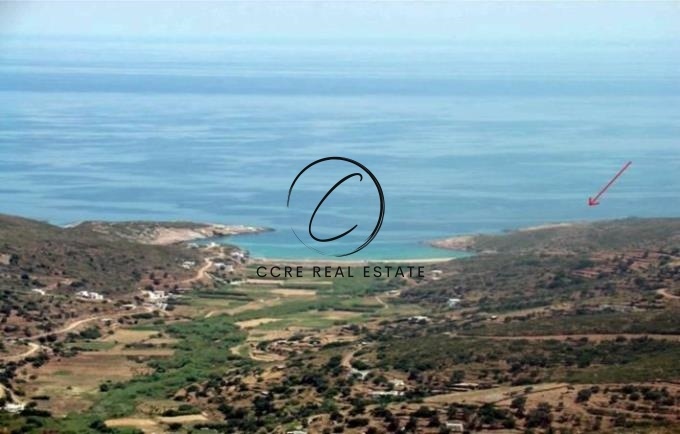 1 - verkoop terrein uitzicht op zee andros - cycladen zuid-egeïsche eilanden griekenland