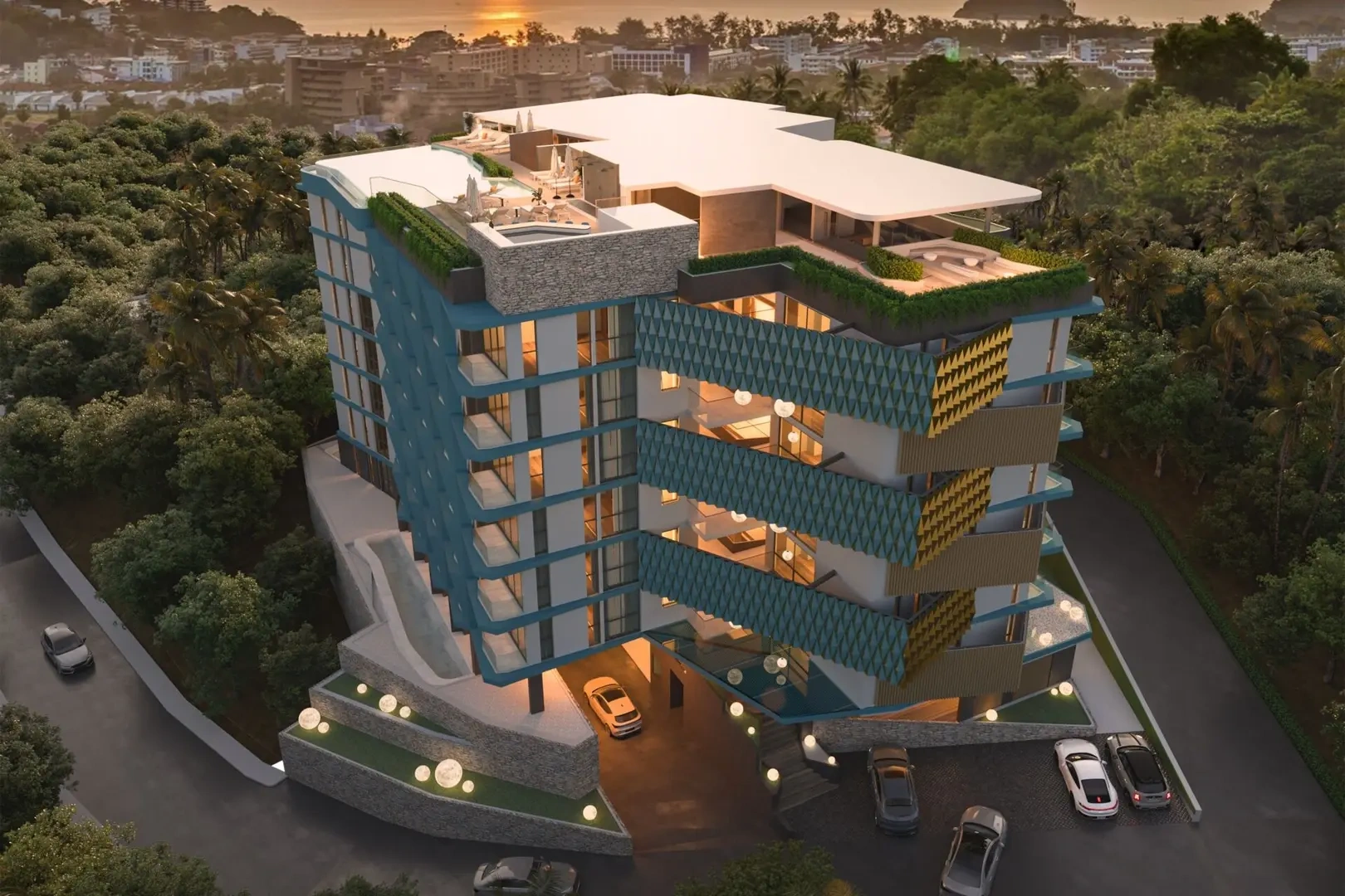 1 - venda apartamento vista de mar muang phuket phuket tailândia