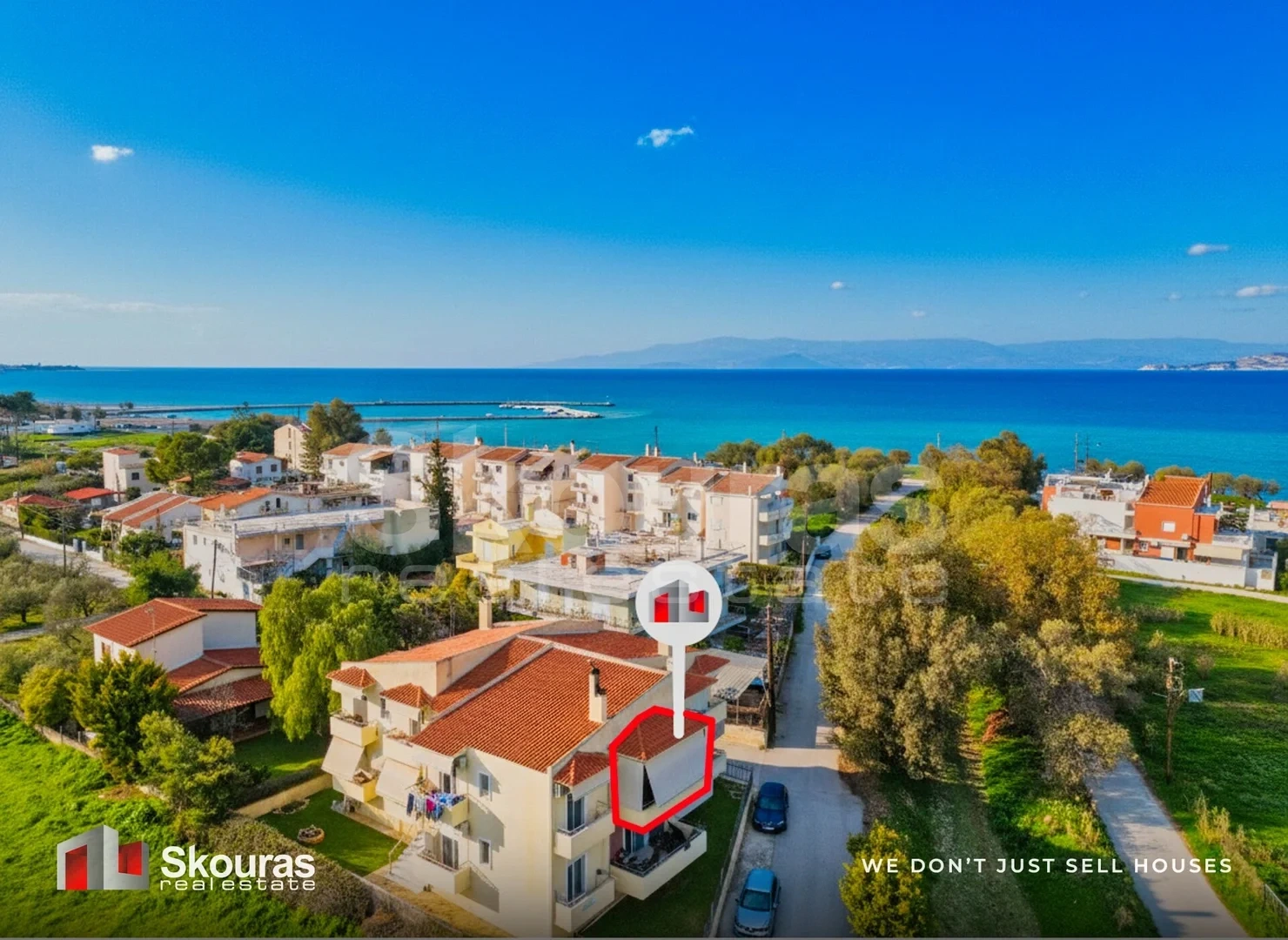 1 - venda apartamento frente ao mar vrachati peloponeso grécia