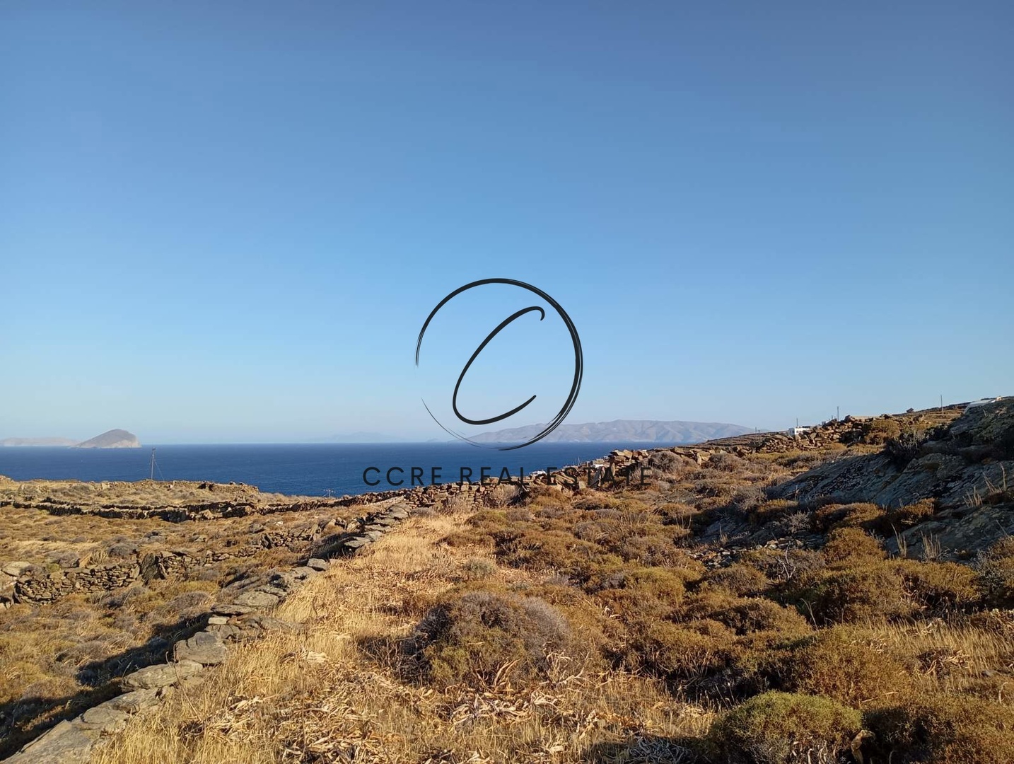 2 - verkoop terrein uitzicht op zee kýthnos zuid-egeïsche eilanden griekenland