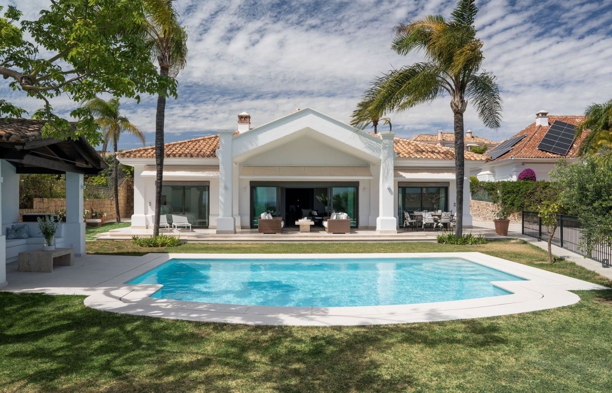 1 - sea view house for vacation rentals in marbella - costa del sol andalusia spain