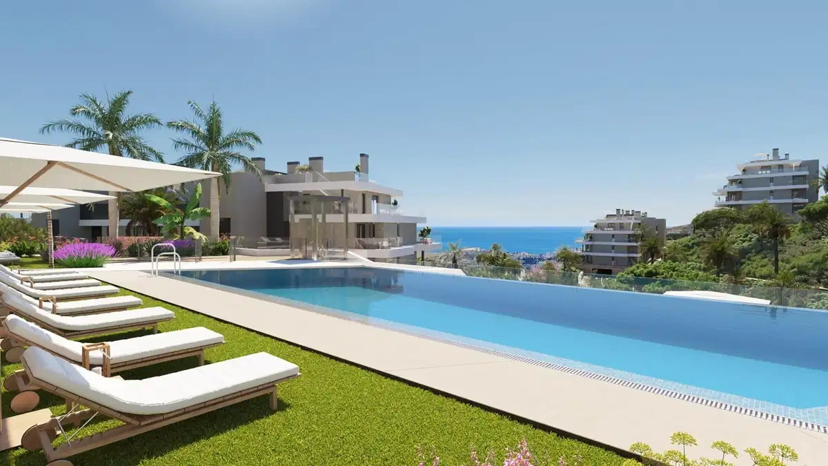 1 - venda apartamento vista de mar mijas andaluzia espanha