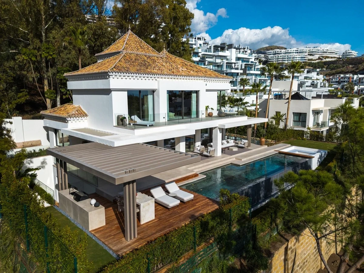 1 - sea view house for sale in benahavis - costa del sol andalusia spain