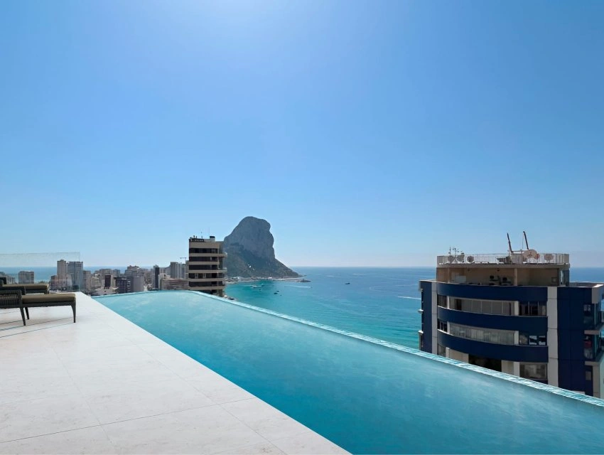 1 - verkauf wohnung meerblick calpe - costa blanca valencia spanien
