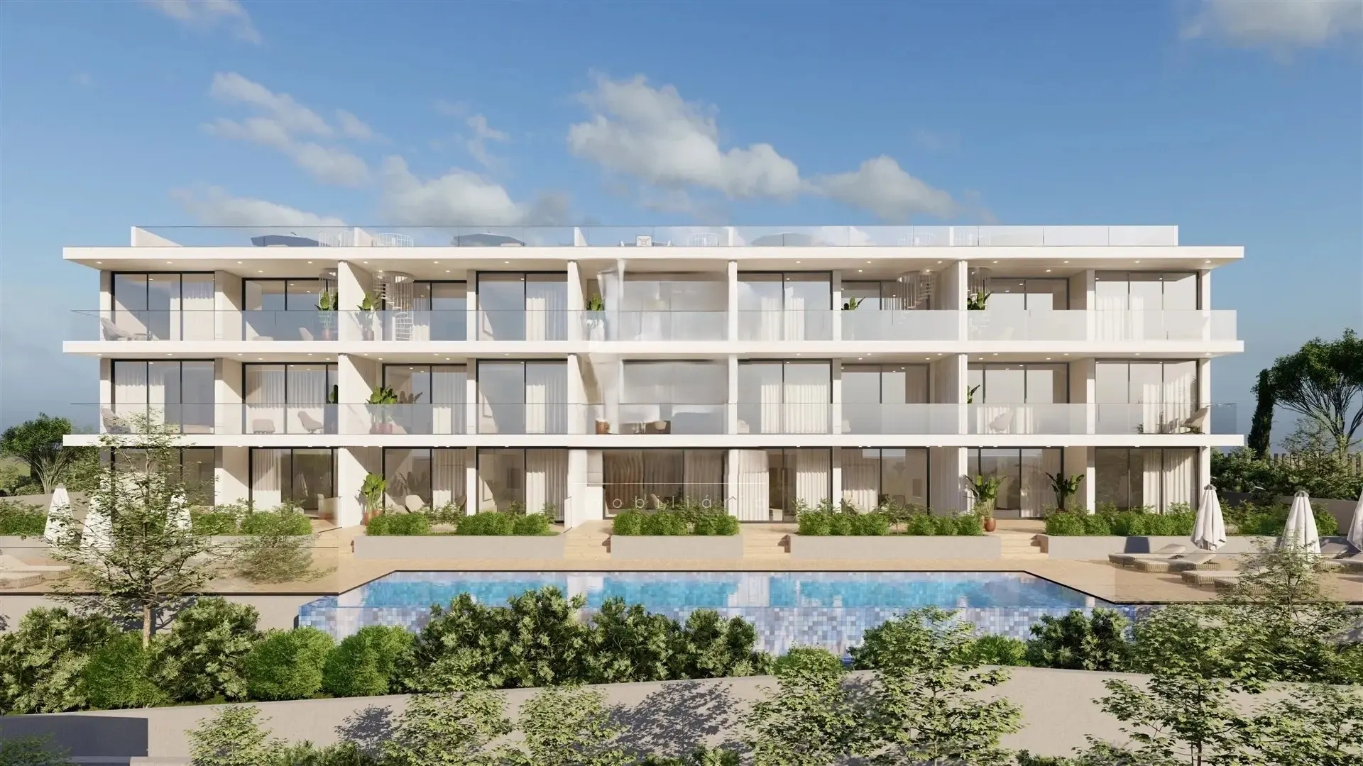 1 - verkoop appartement uitzicht op zee lagoa algarve portugal