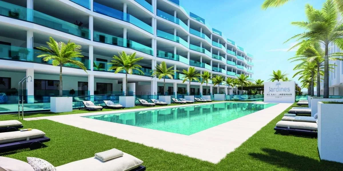1 - vente appartement plage à pied las lagunas de mijas andalousie espagne
