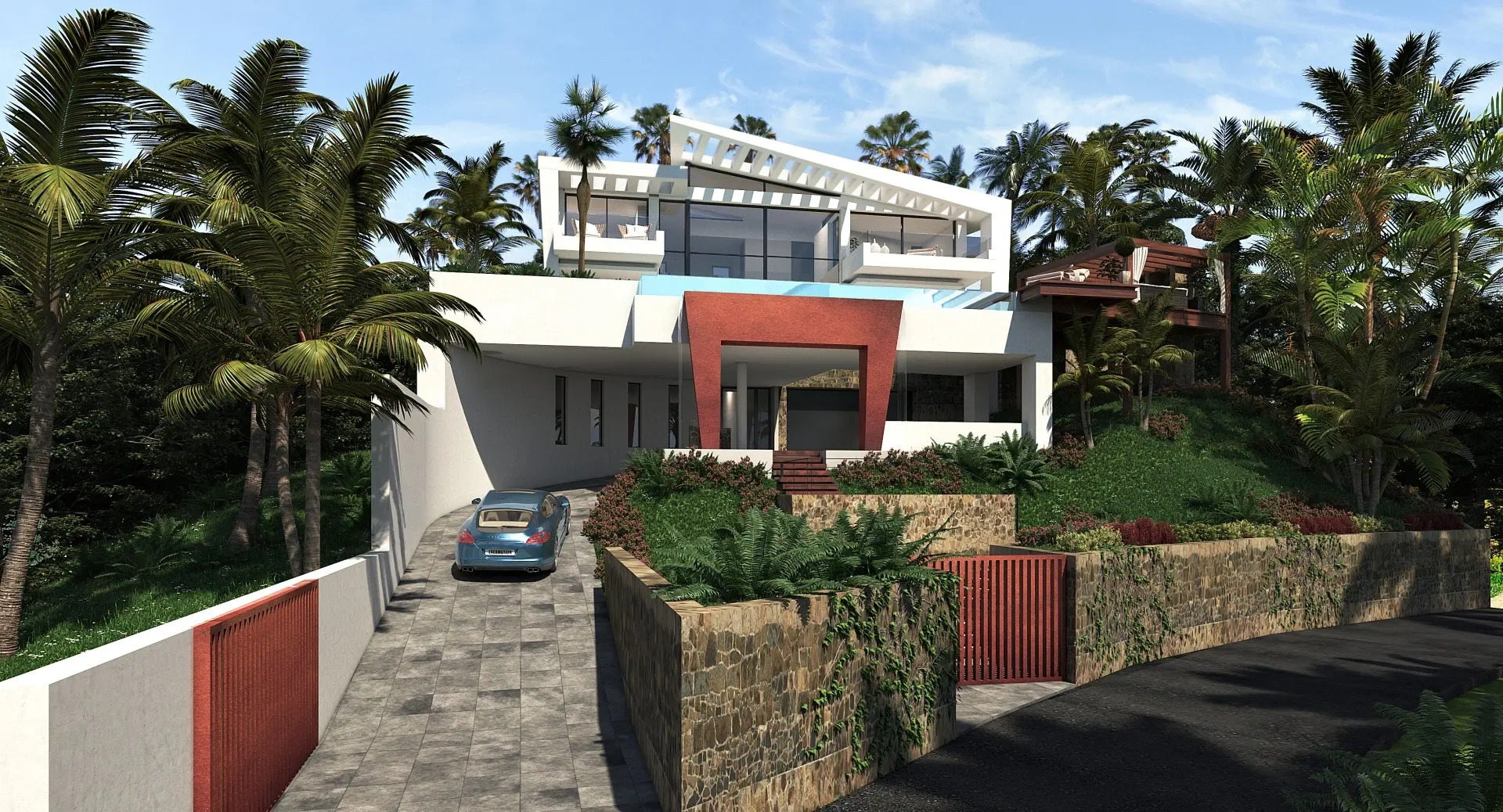 2 - verkoop villa uitzicht op zee casares - costa del sol andalusië spanje