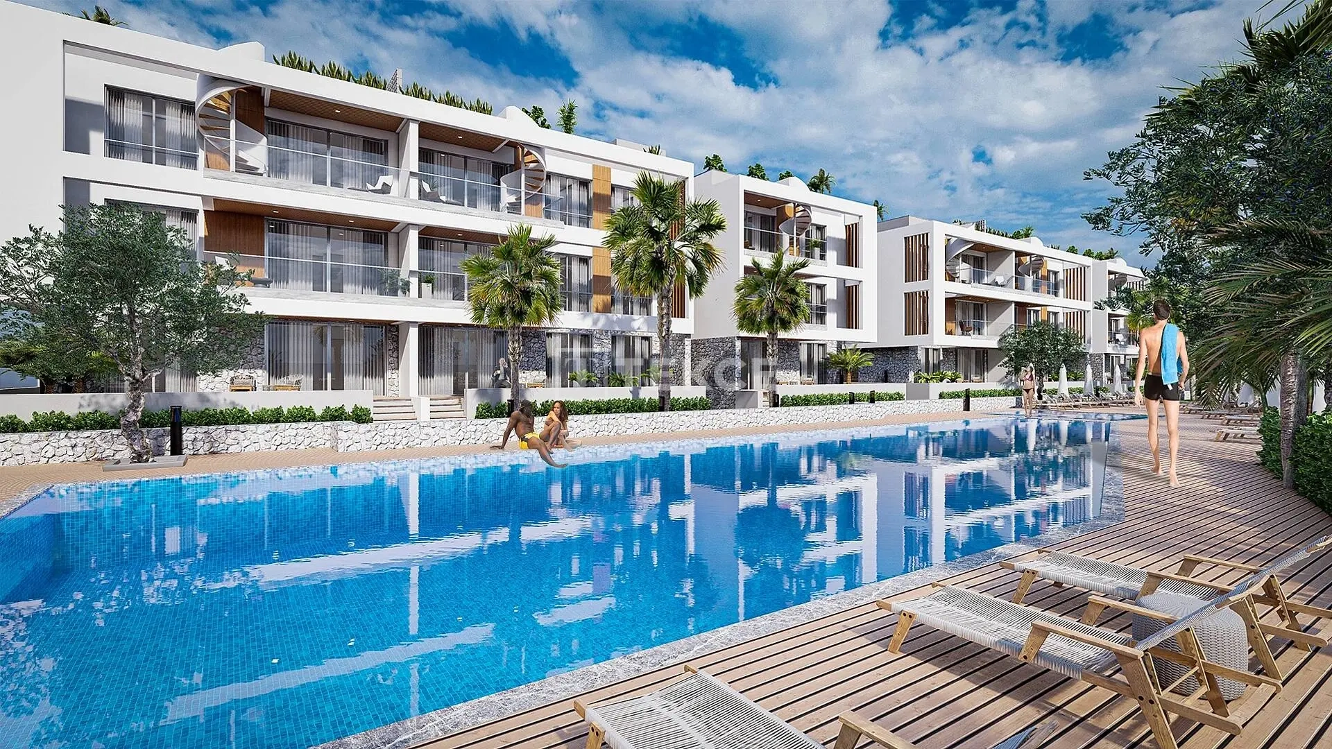 2 - vente appartement vue mer girne kyrenia chypre
