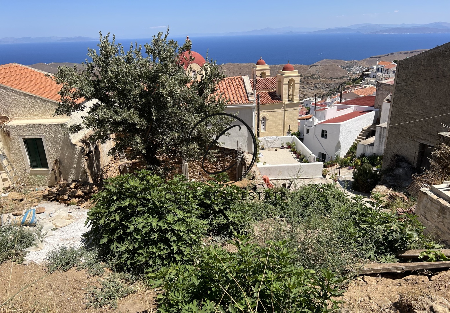 1 - vente terrain ioulida egée méridionale grèce