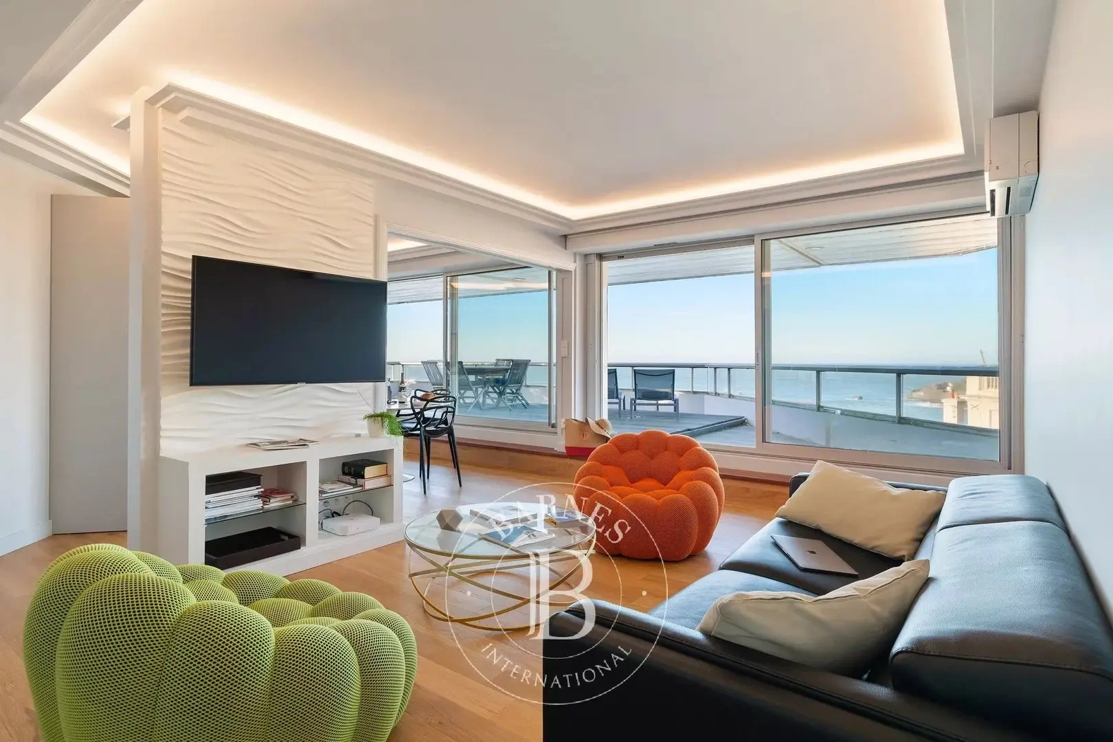 1 - vakantiewoningen te huur appartement uitzicht op zee biarritz - côte basque pyrénées-atlantiques - côte basque frankrijk