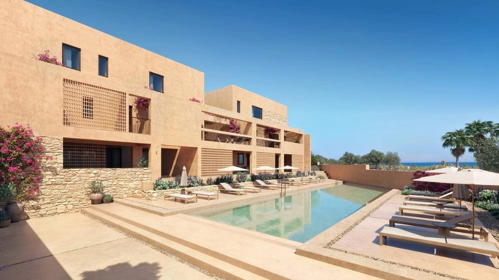 1 - vente appartement vue mer máleme crète grèce