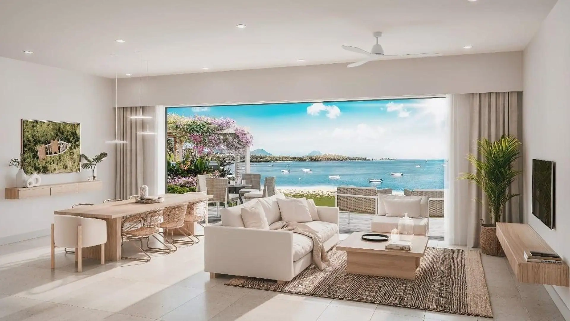 1 - venta apartamento frente al mar black river rivière noire mauricio