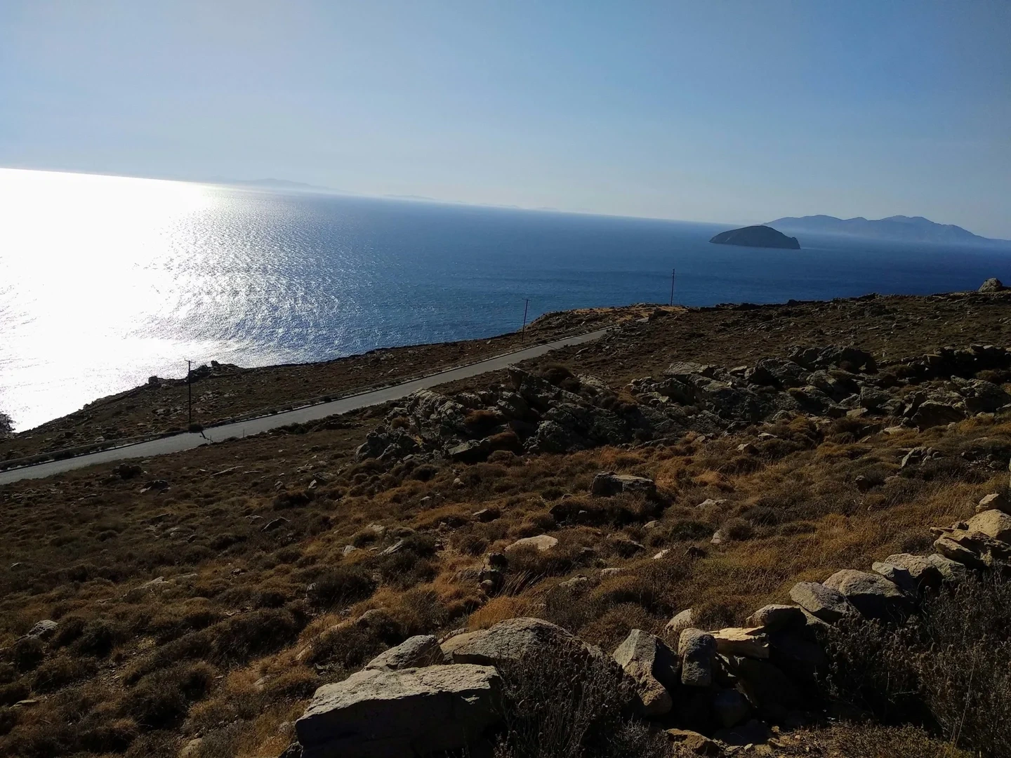 1 - venta terreno vista al mar serifos - cícladas egeo meridional grecia