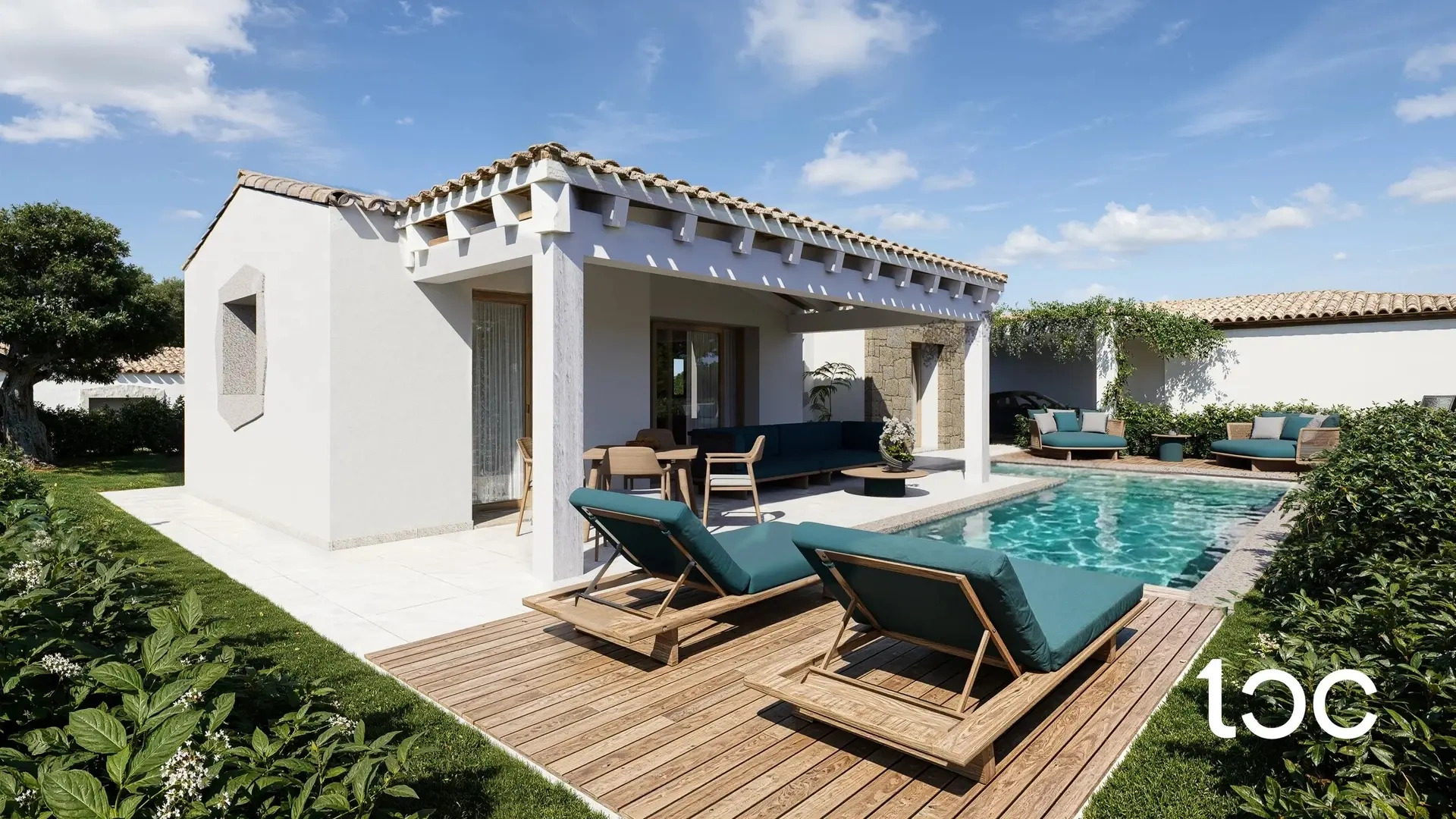1 - vendita villa spiaggia a piedi budoni sardegna italia