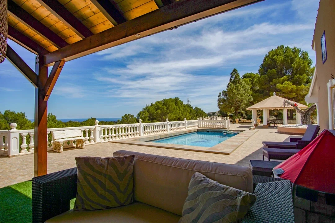 2 - vente maison vue mer la nucia - costa blanca communauté valencienne espagne