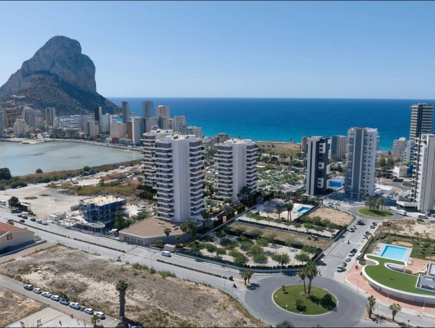 2 - verkoop appartement uitzicht op zee calpe - costa blanca valencian community spanje