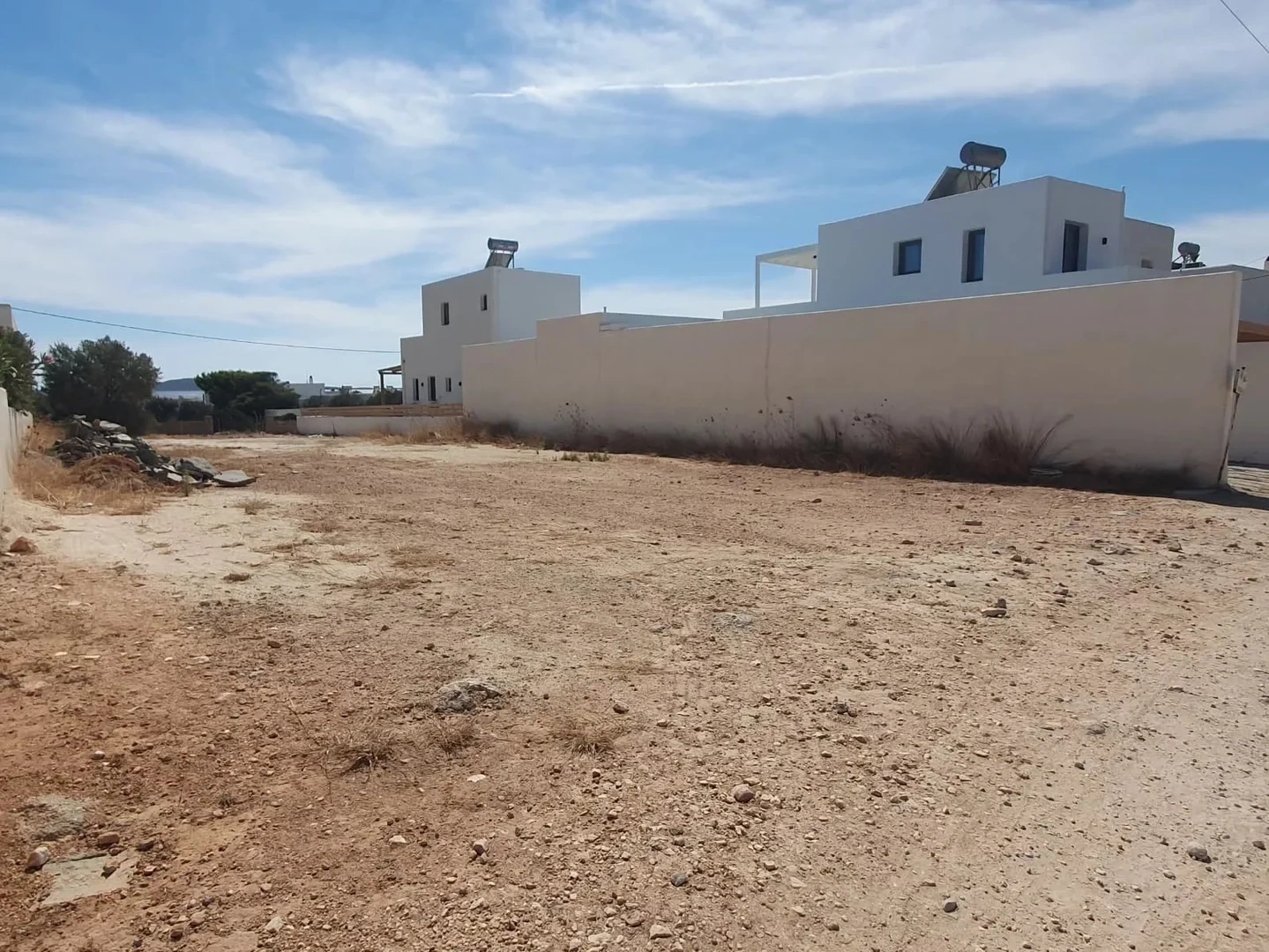 1 - sea view plot of land for sale in paros - cyclades south aegean greece