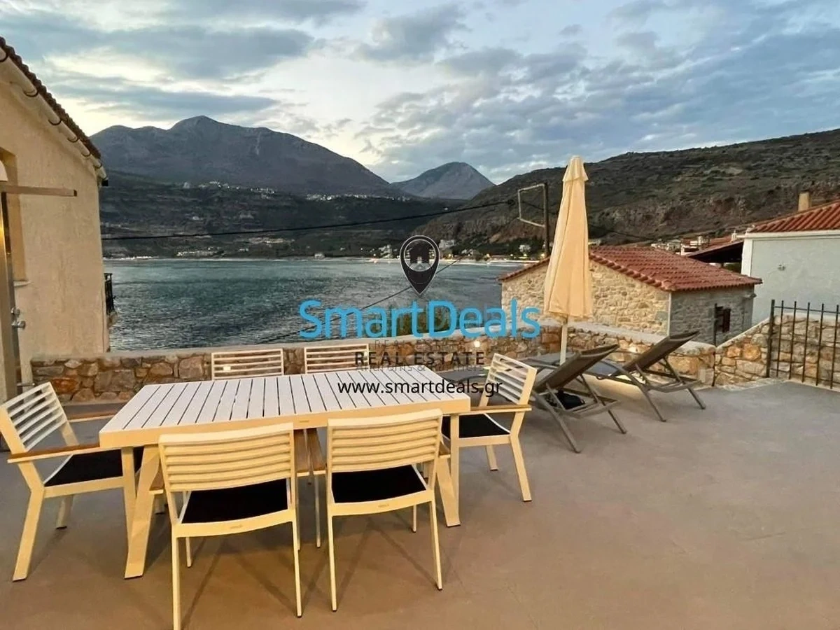 1 - vente maison vue mer oítilon péloponnèse grèce